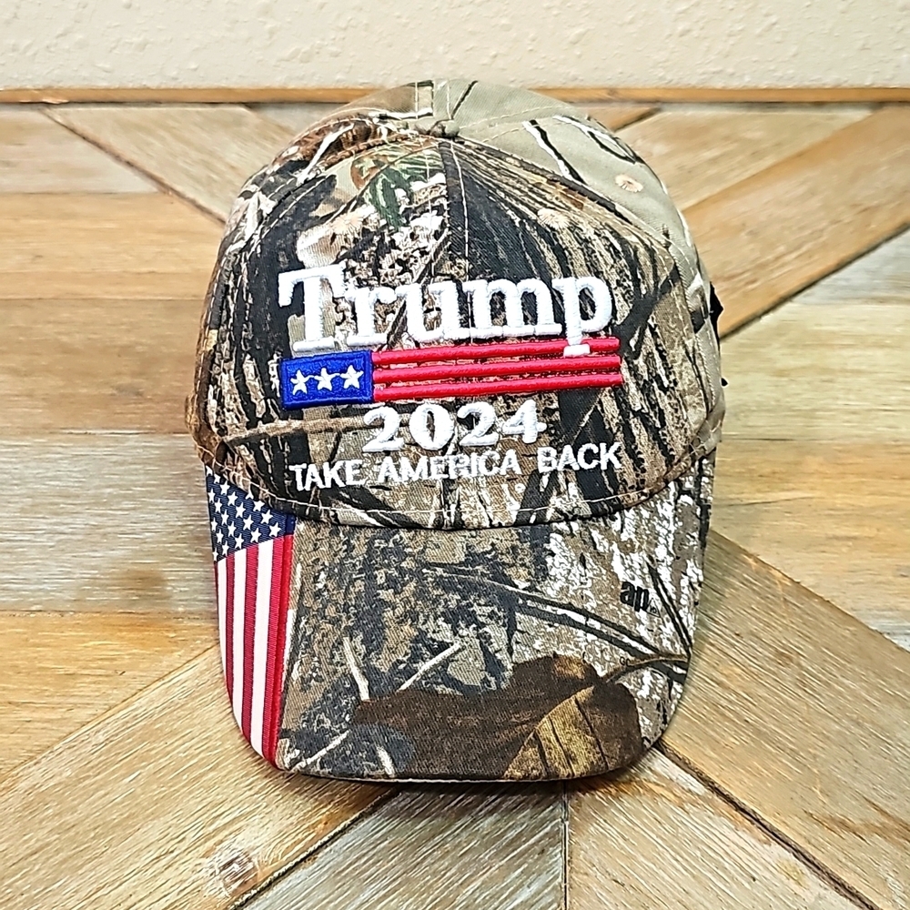NWOT Donald Trump Take America Back Camo Hat.
